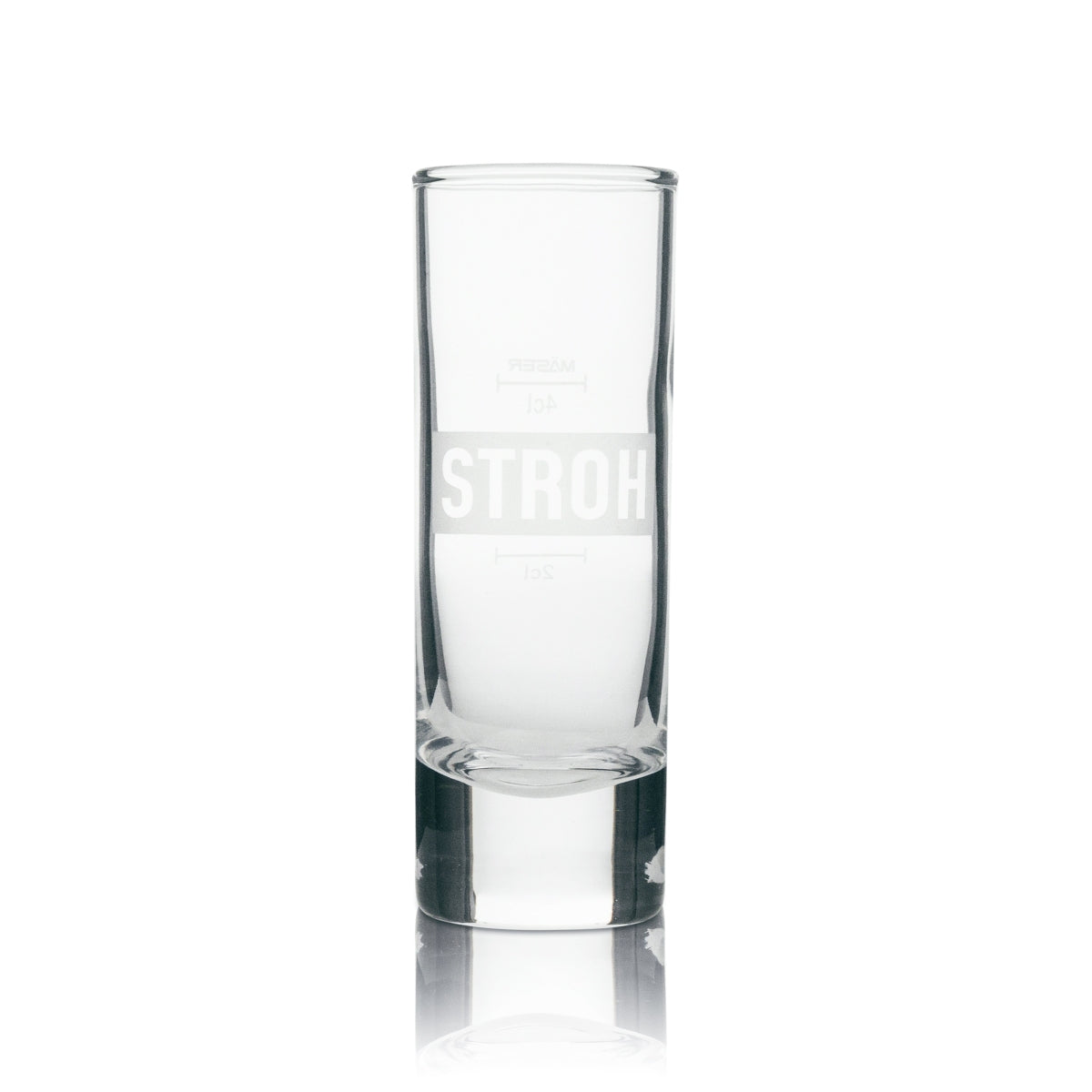 12 bicchieri da shot in vetro con rum alla paglia 4 cl – Vista 2