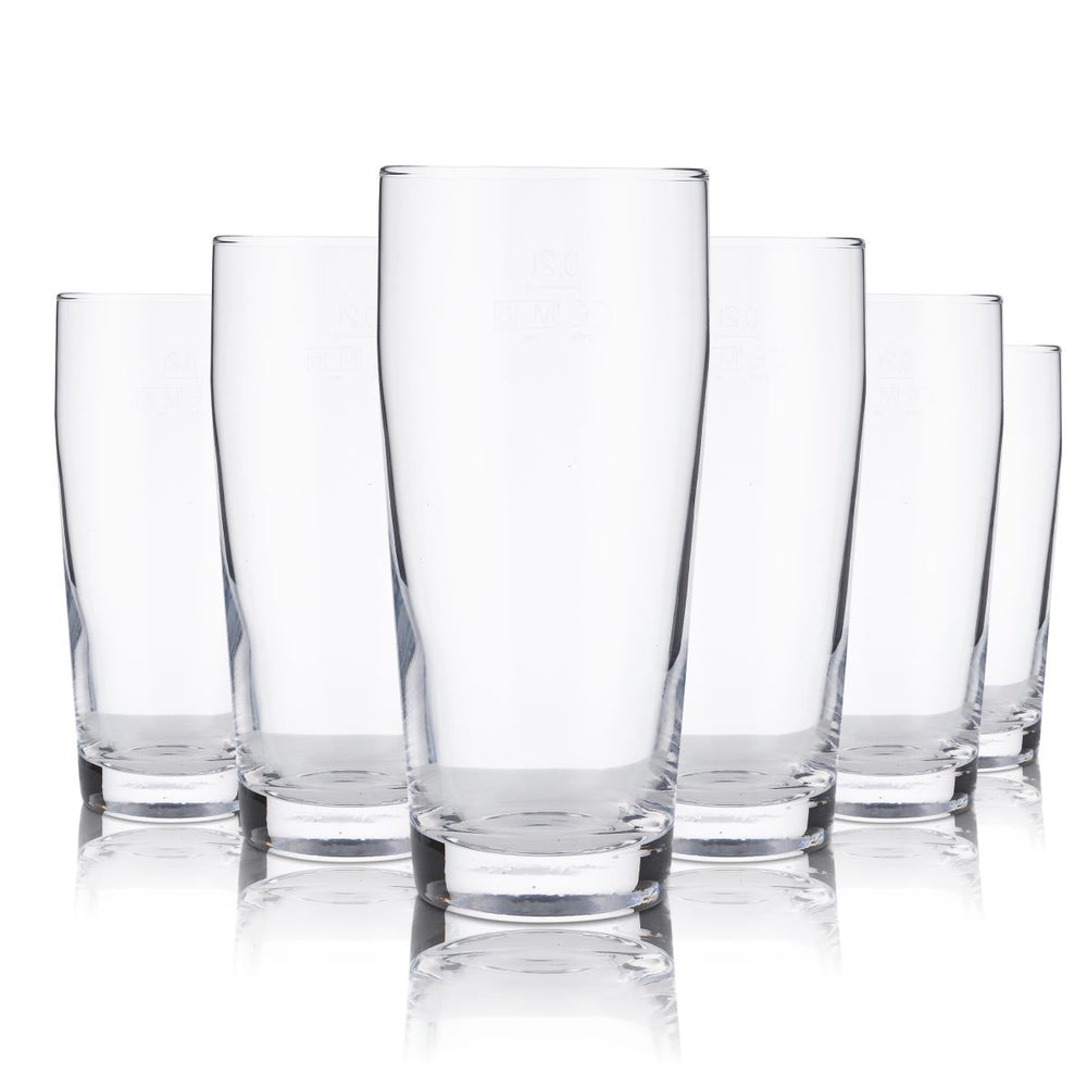 12 bicchieri Willi in vetro da 0,2 l, bicchieri universali Arcoroc per acqua, succhi, bibite, birra