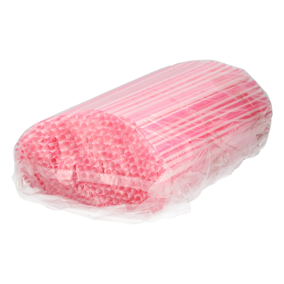 135 cannucce in plastica rosse/bianche, 0,5 x 20 cm, decorazioni per feste – Vista 2