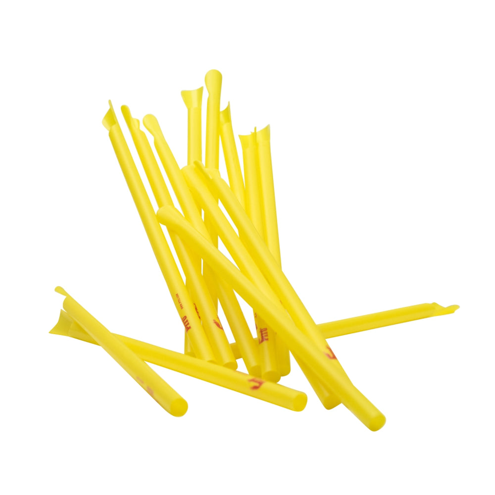 14x cannucce Pitu Schnaps Accessori da bar Cannucce da bar Giallo Plastica