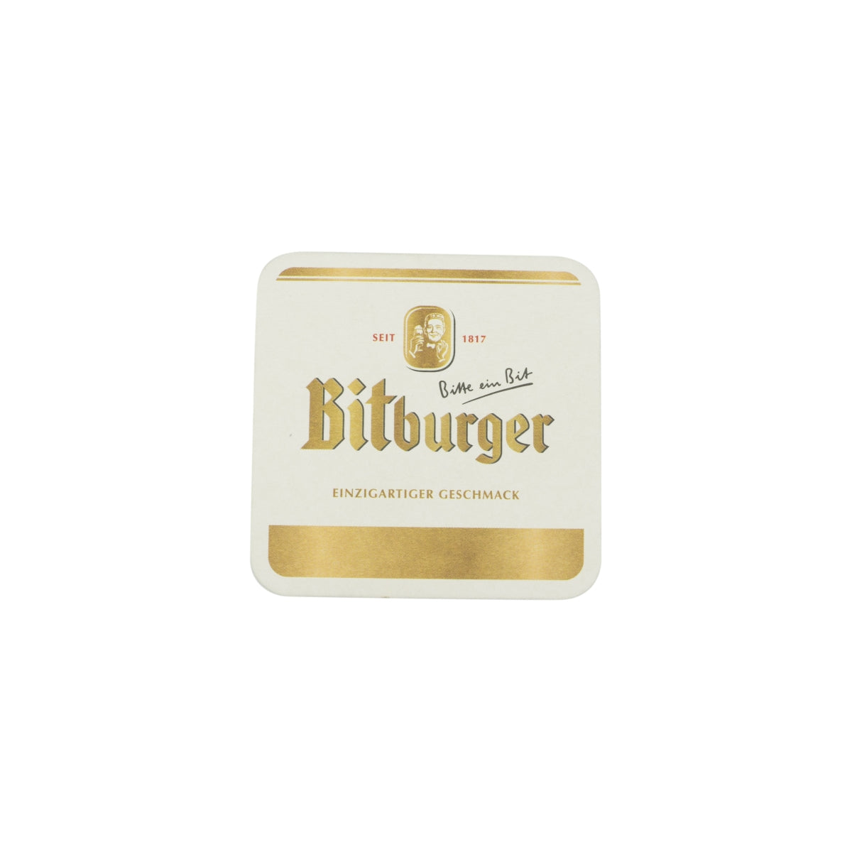 150 sottobicchieri Bitburger Bier 10x10 cm sottobicchieri in vetro protettivi da tavola