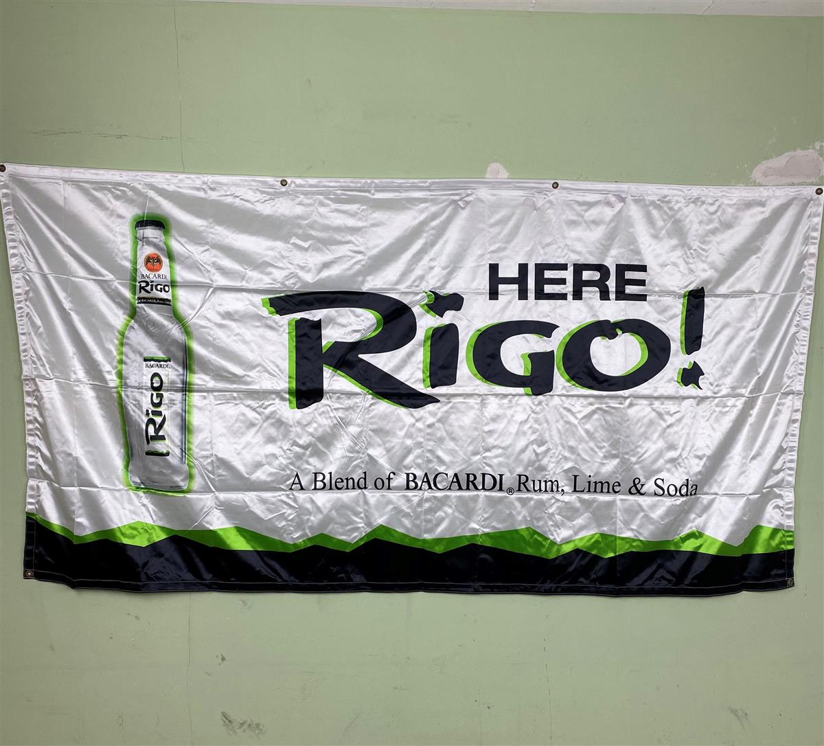 1x bandiera Bacardi Rum Rigo 2,5x1,25