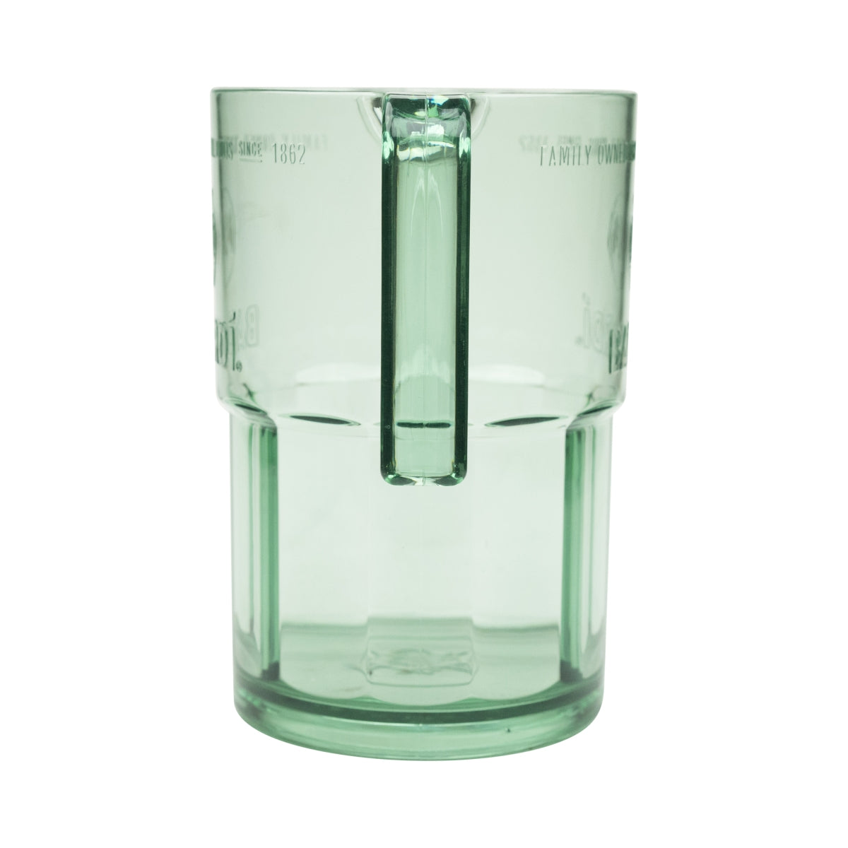 1x caraffa in plastica per rum Bacardi con manico – Vista 3