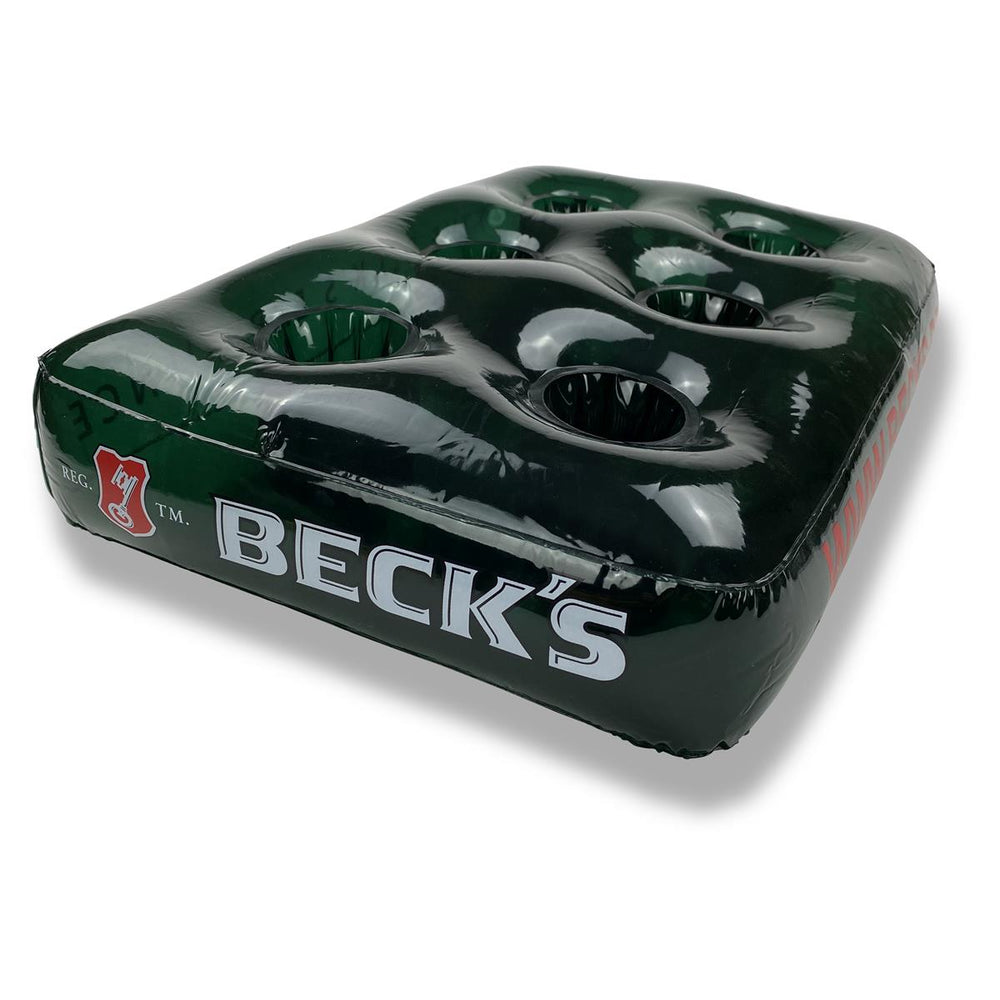 1x Becks Birra Gonfiabile Portabevande Piscina verde