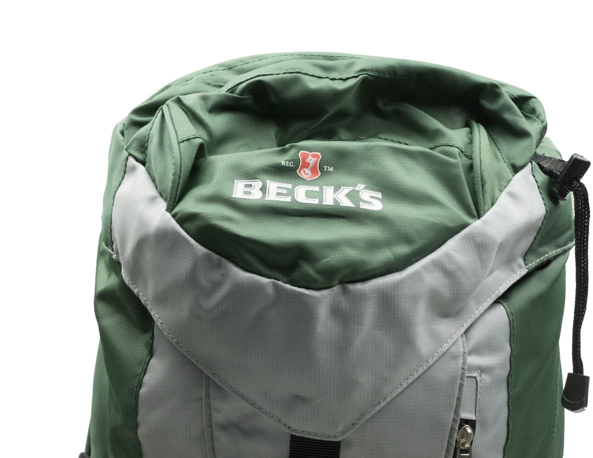 1x Zaino da trekking Becks Bier verde – Vista 4