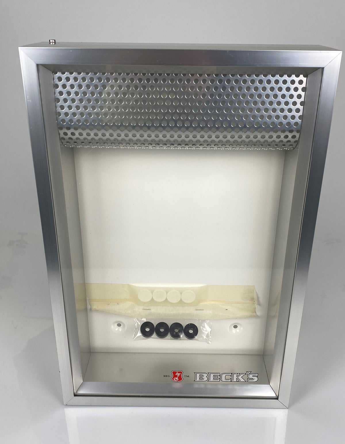 1x Bacheca Luminosa LED Becks Birra Menu Board 30 x 45 x 9