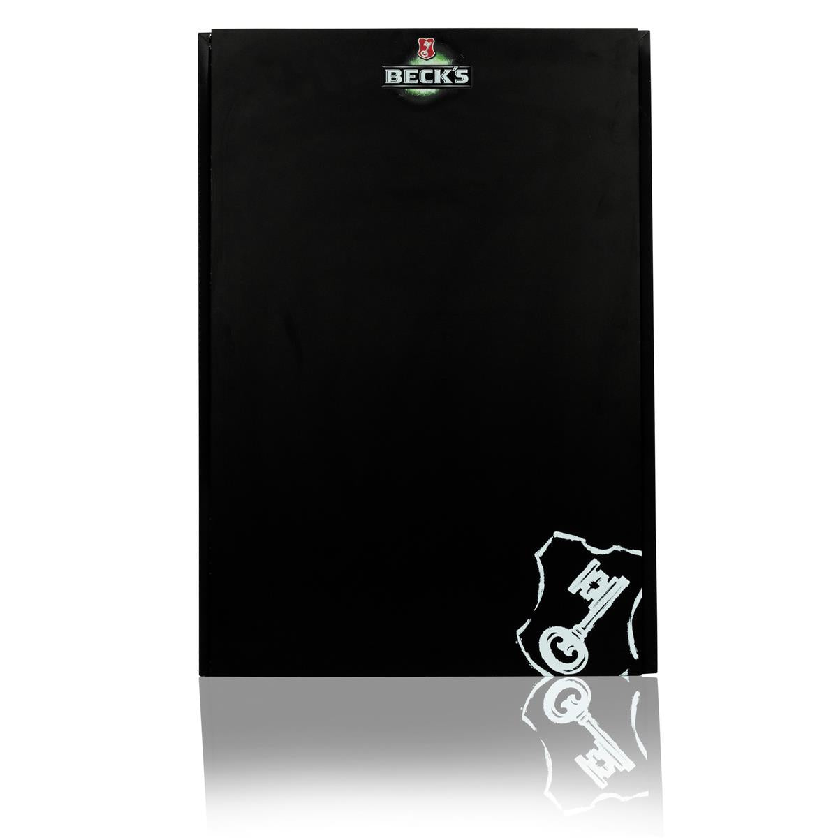 1x Lavagna in metallo Becks Bier 48x68