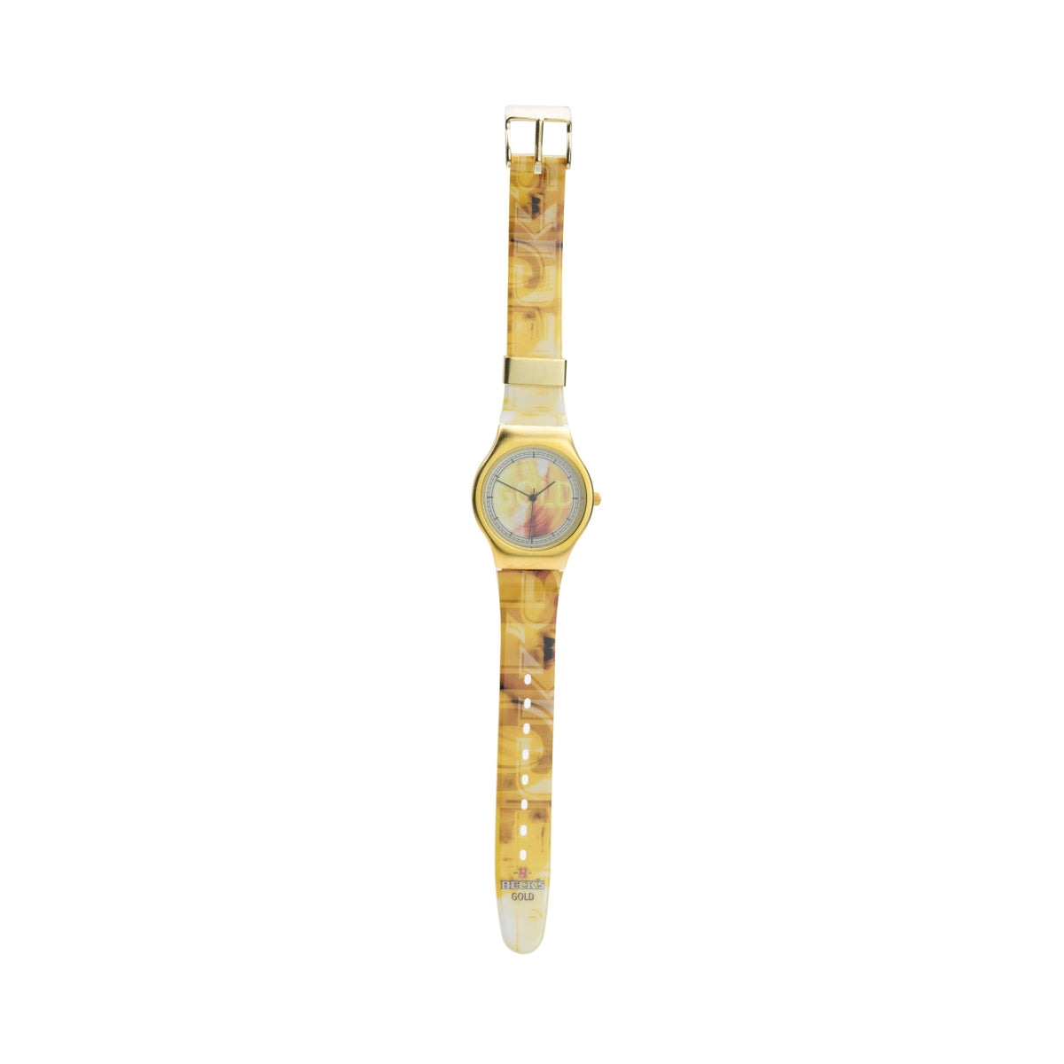 1x Orologio Becks Bier in oro da collezione