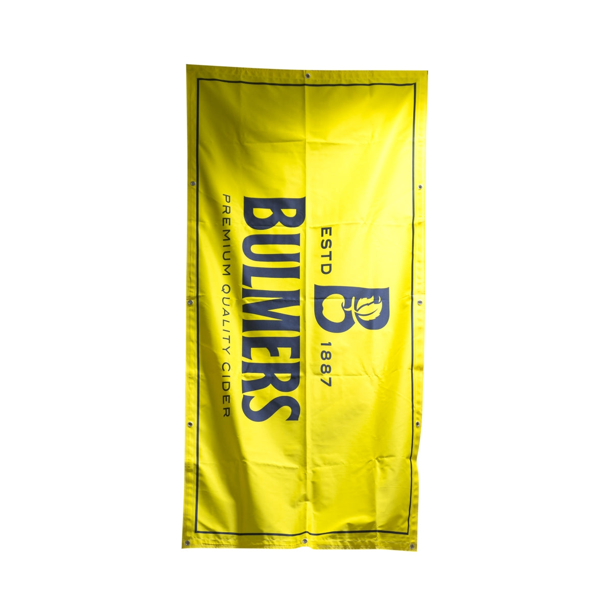 1x bandiera Bulmers Cider gialla con logo