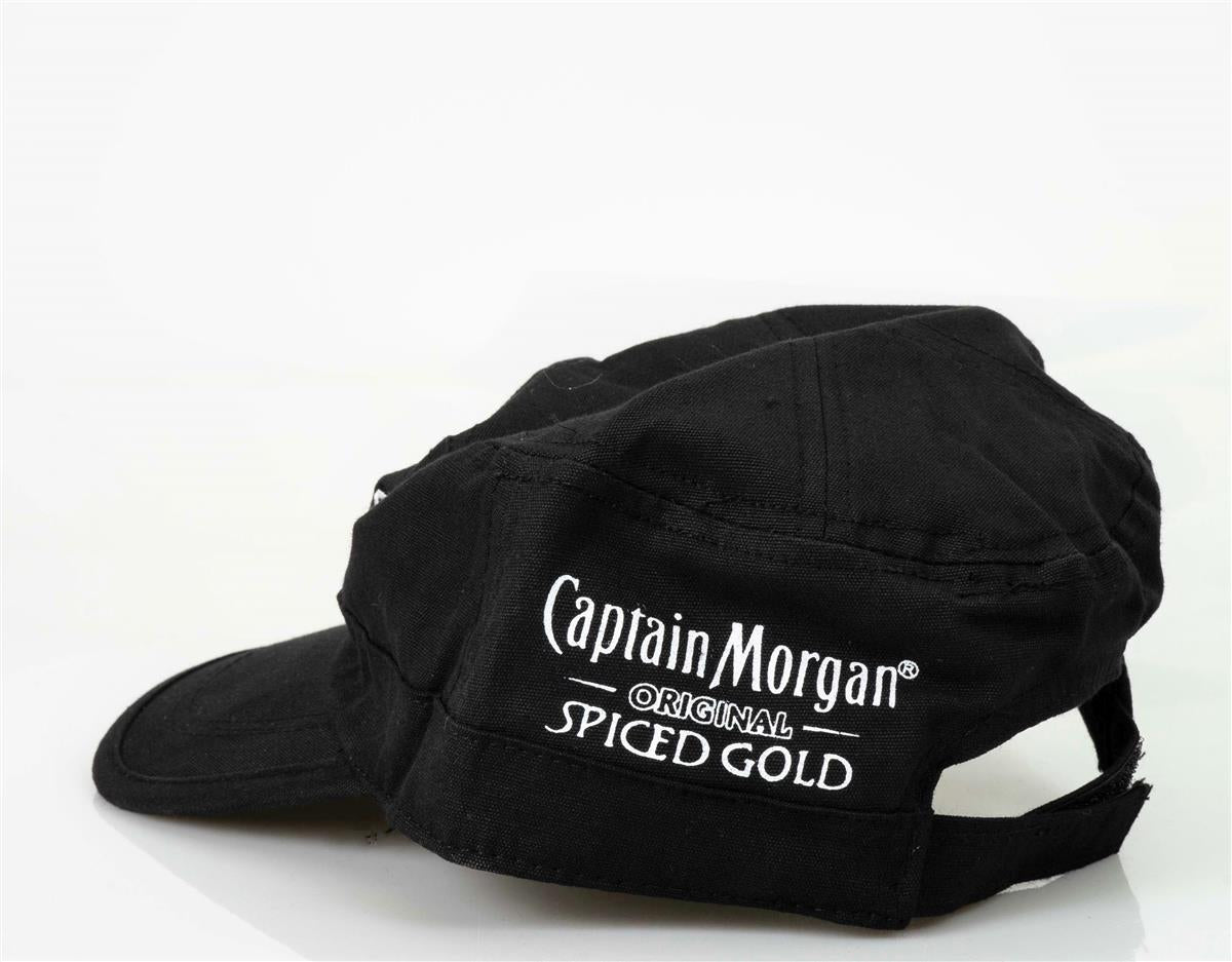 1x Cappellino Captain Morgan Rum in tessuto nero – Vista 2