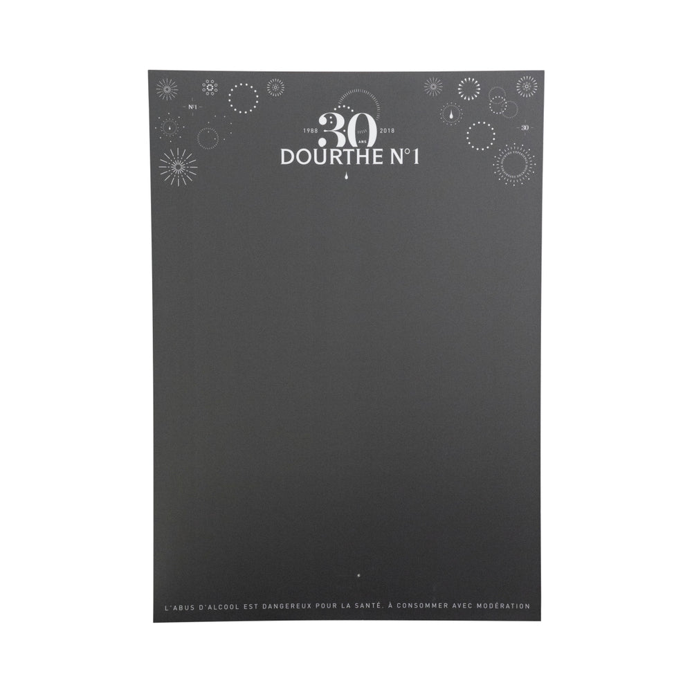 1x Dourthe No 1 Liquore Cartoncino da tavola 50x70