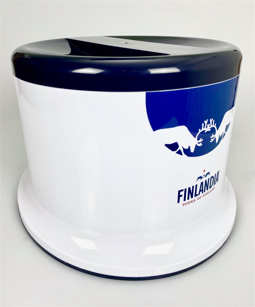 1x Finlandia Vodka Cooler 10 l blu/bianco – Vista 2