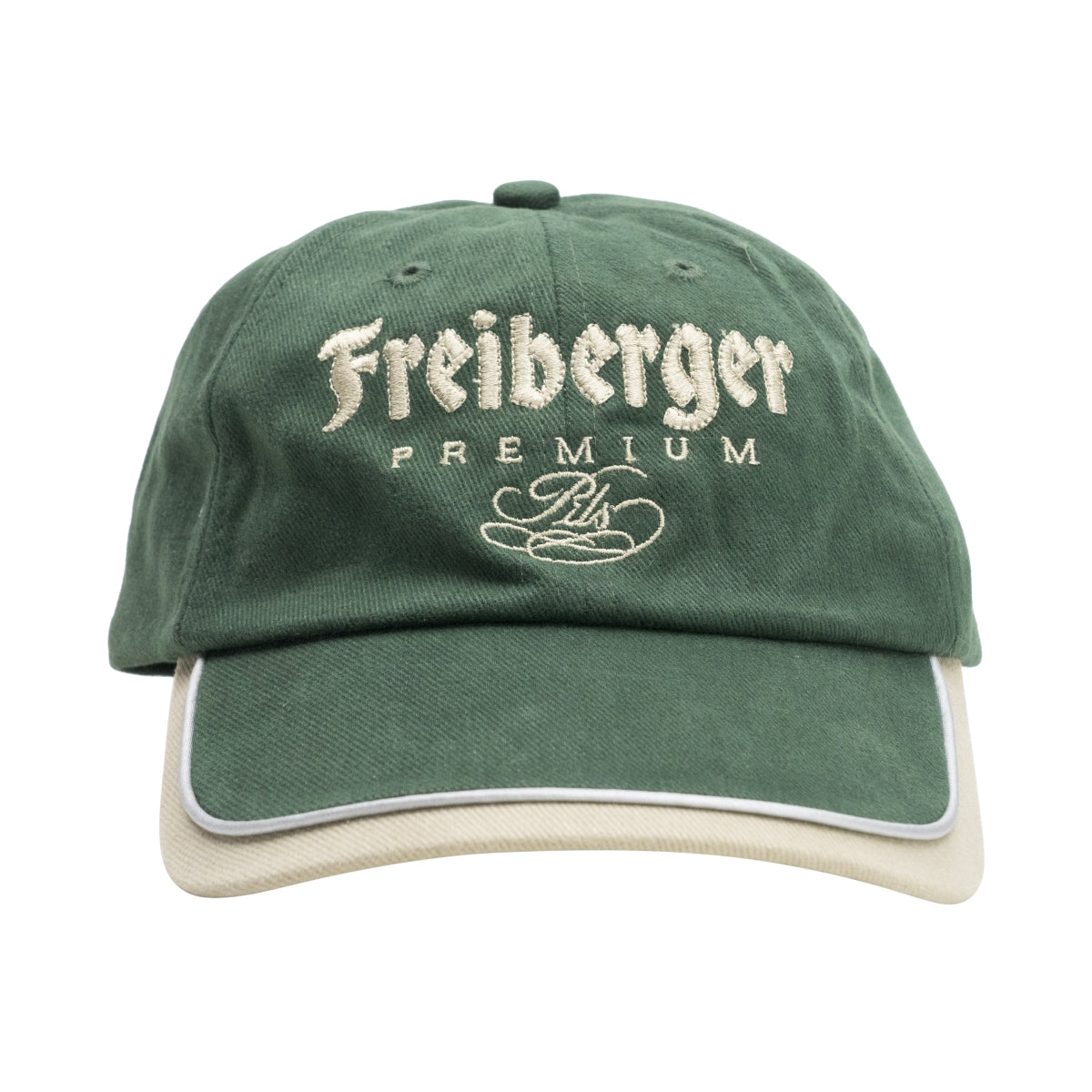 1x Cappellino da baseball Freiberger Bier verde – Vista 2