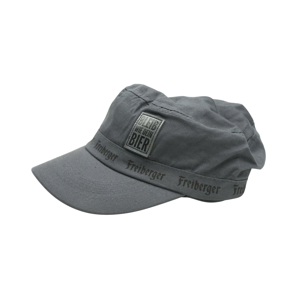 1x Cappellino da tifoso Freiberger Bier grigio