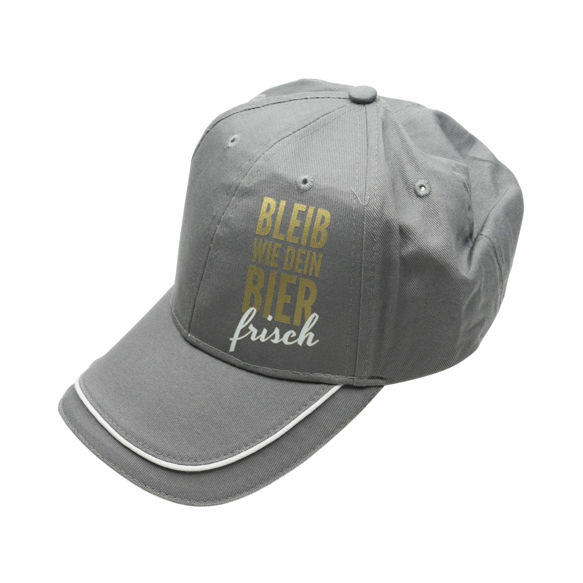 1x Cappellino da baseball Freiberger Bier grigio, resta fedele alla tua birra – Vista 2