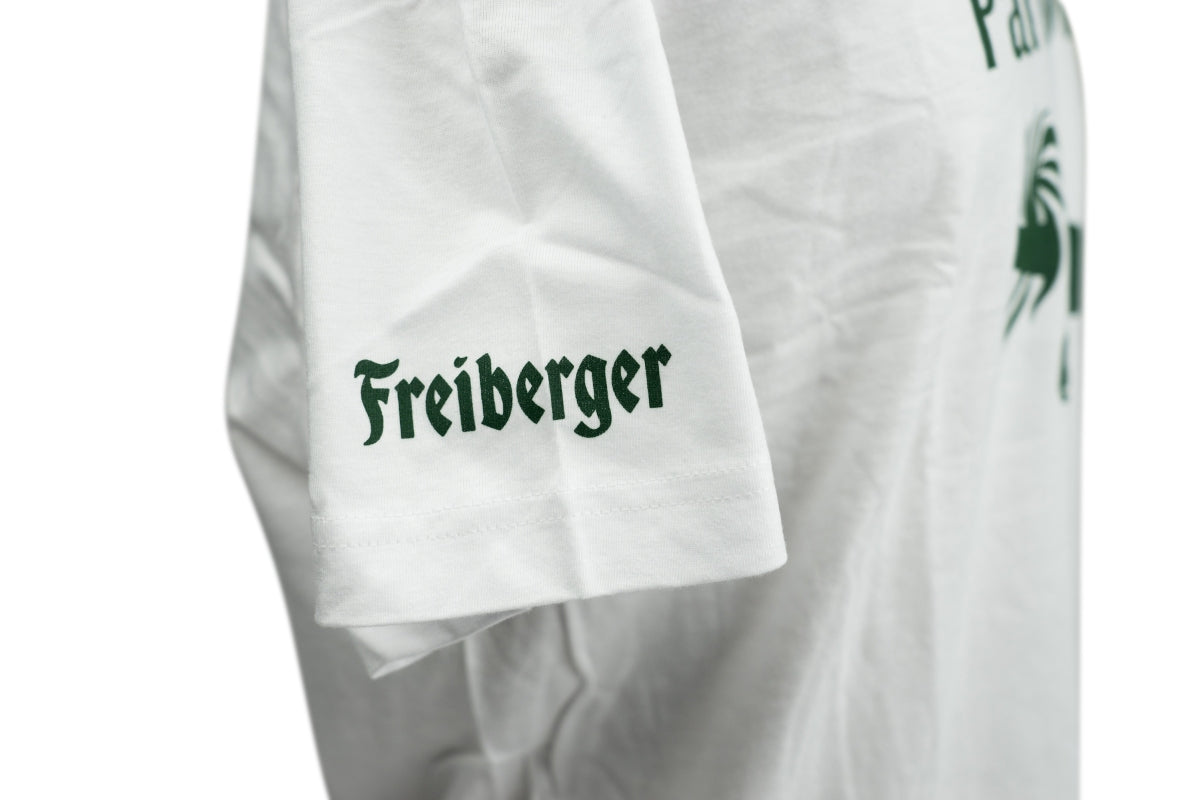 1x maglietta Freiberger Bier Partylöwe bianca/verde XL – Vista 3