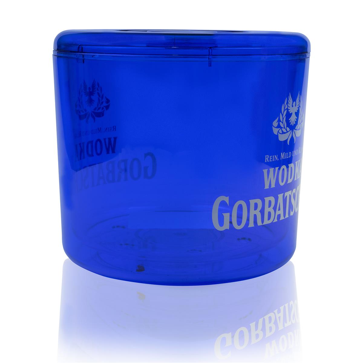 1x Raffredda bottiglie Gorbatschow Vodka 8 l, blu – Vista 2