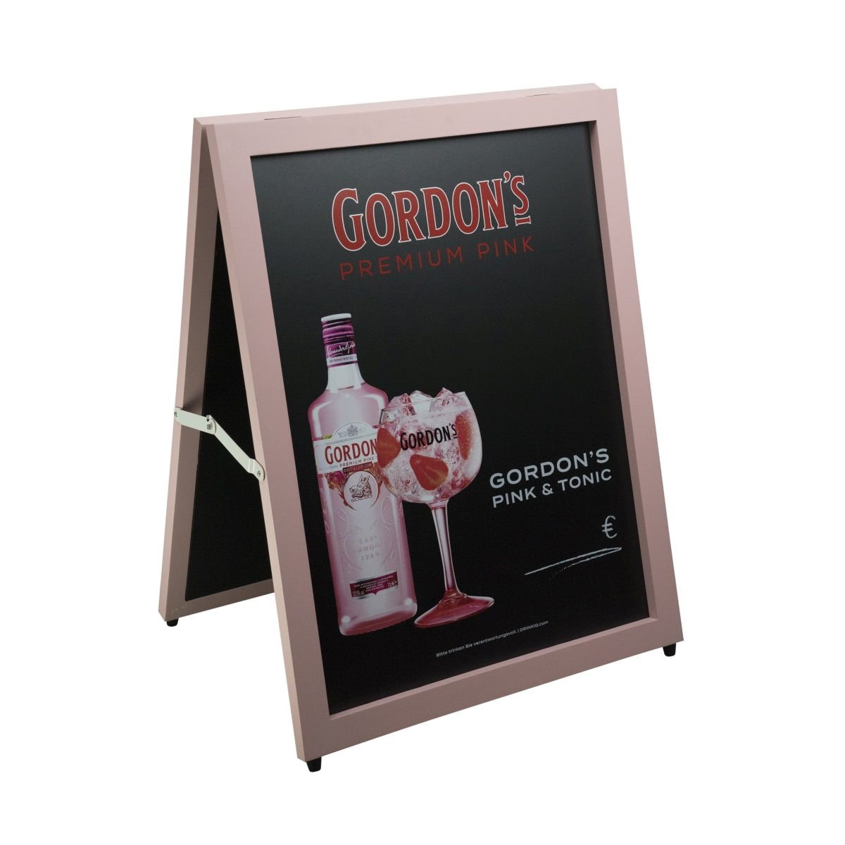 1x espositore da strada Gordon's Gin rosa