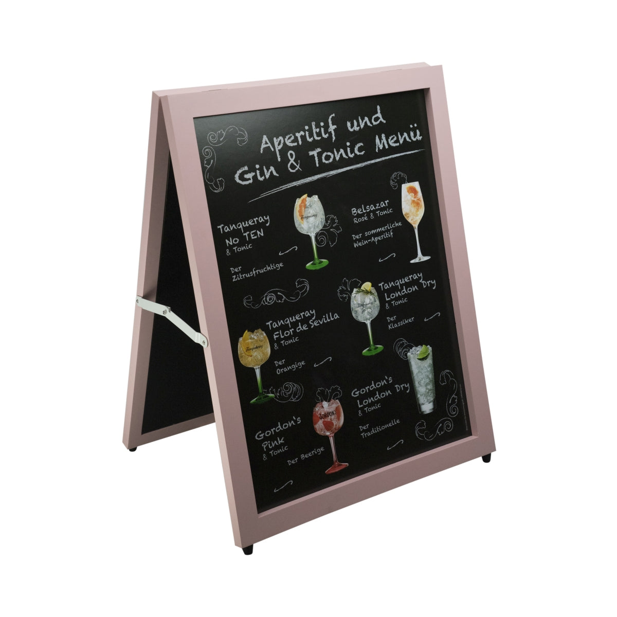 1x espositore da strada Gordon's Gin rosa – Vista 2