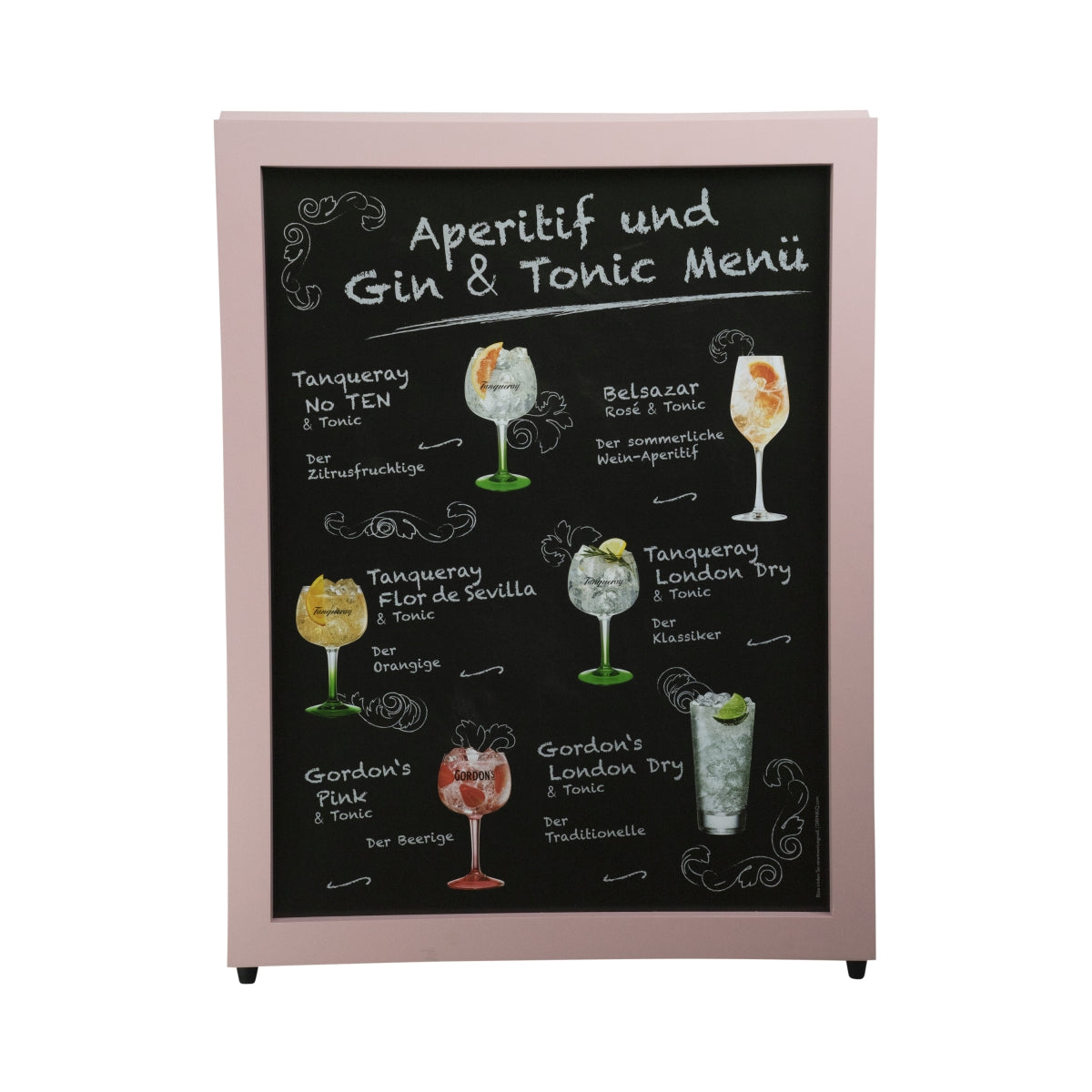 1x espositore da strada Gordon's Gin rosa – Vista 3