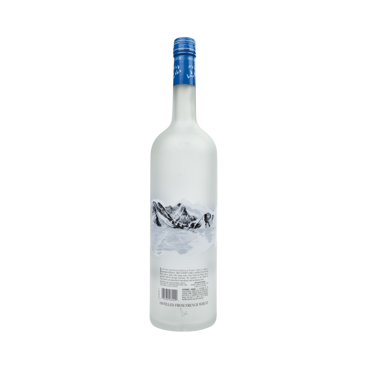 1 bottiglia da esposizione Grey Goose Vodka da 1,75 litri vuota e sigillata senza scatola – Vista 2