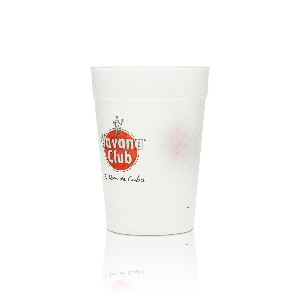 6 bicchieri riutilizzabili in plastica rigida Havana Club Rum 0,3 l – Vista 3