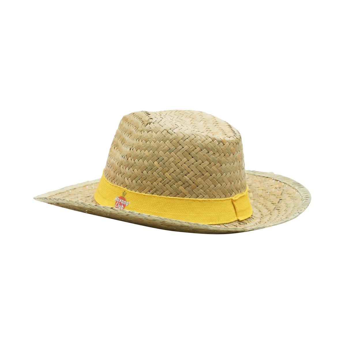 1x Cappello di paglia Havana Club Rum con nastro giallo – Vista 3