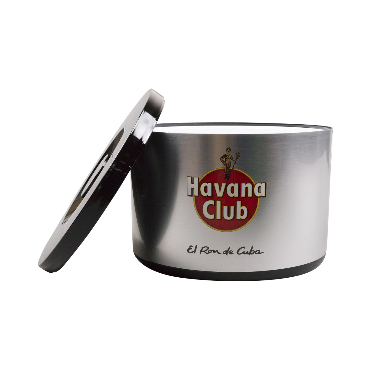 1x Havana Club Rum Cooler ghiacciaia 10 l argento nero – Vista 2