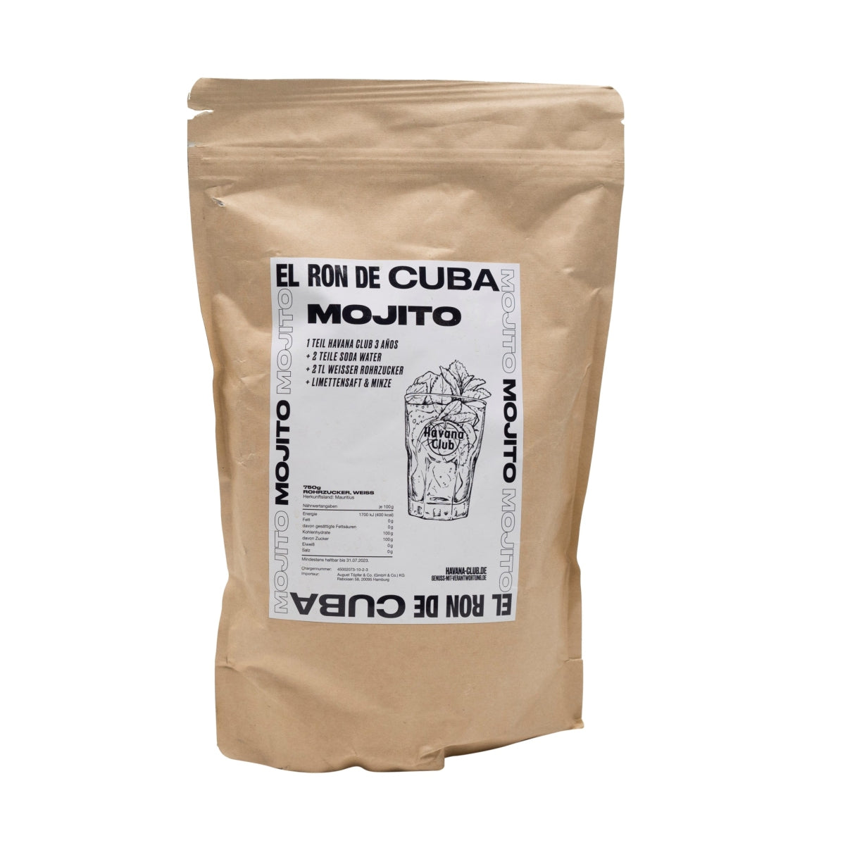 1x Havana Club Rum Zucchero Bianco di Canna 750g – Vista 2