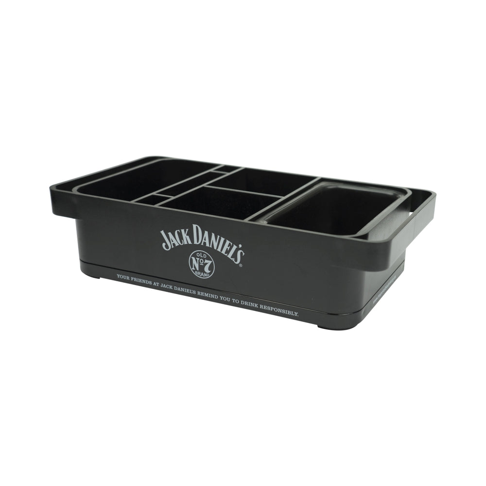 1x Jack Daniels Whiskey Barcaddy XL nero