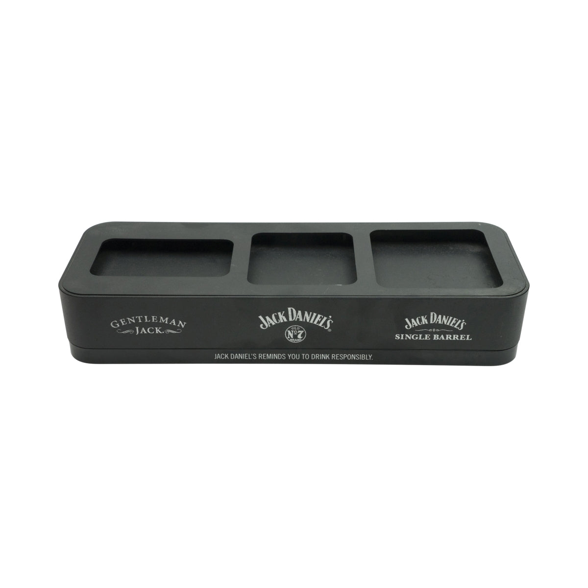 1x Jack Daniels whiskey Glorifier Gentleman in metallo 3 bottiglie – Vista 3