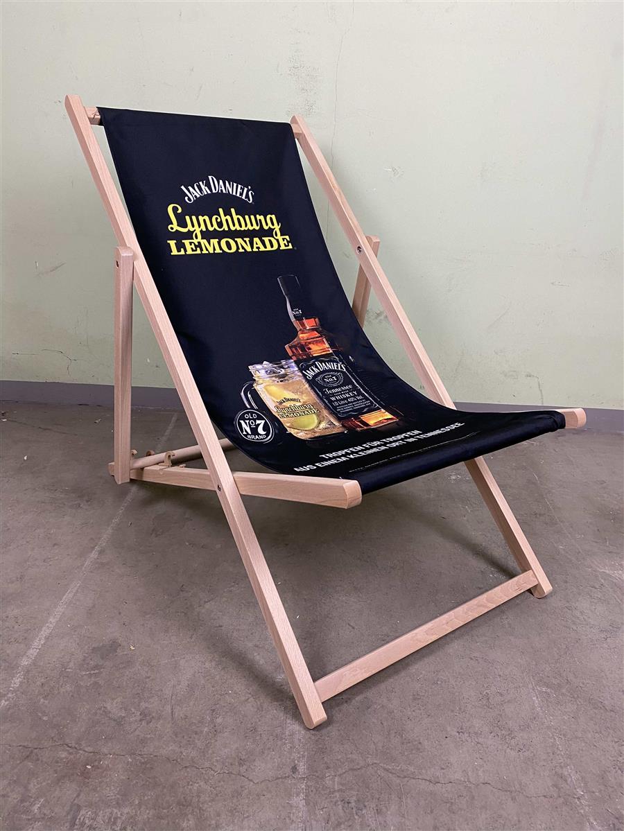 1x Sdraio Jack Daniels Whiskey Lynchburg Lemonade nero