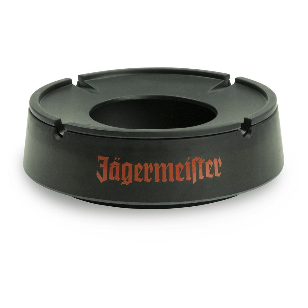 1x posacenere Jägermeister in plastica nera