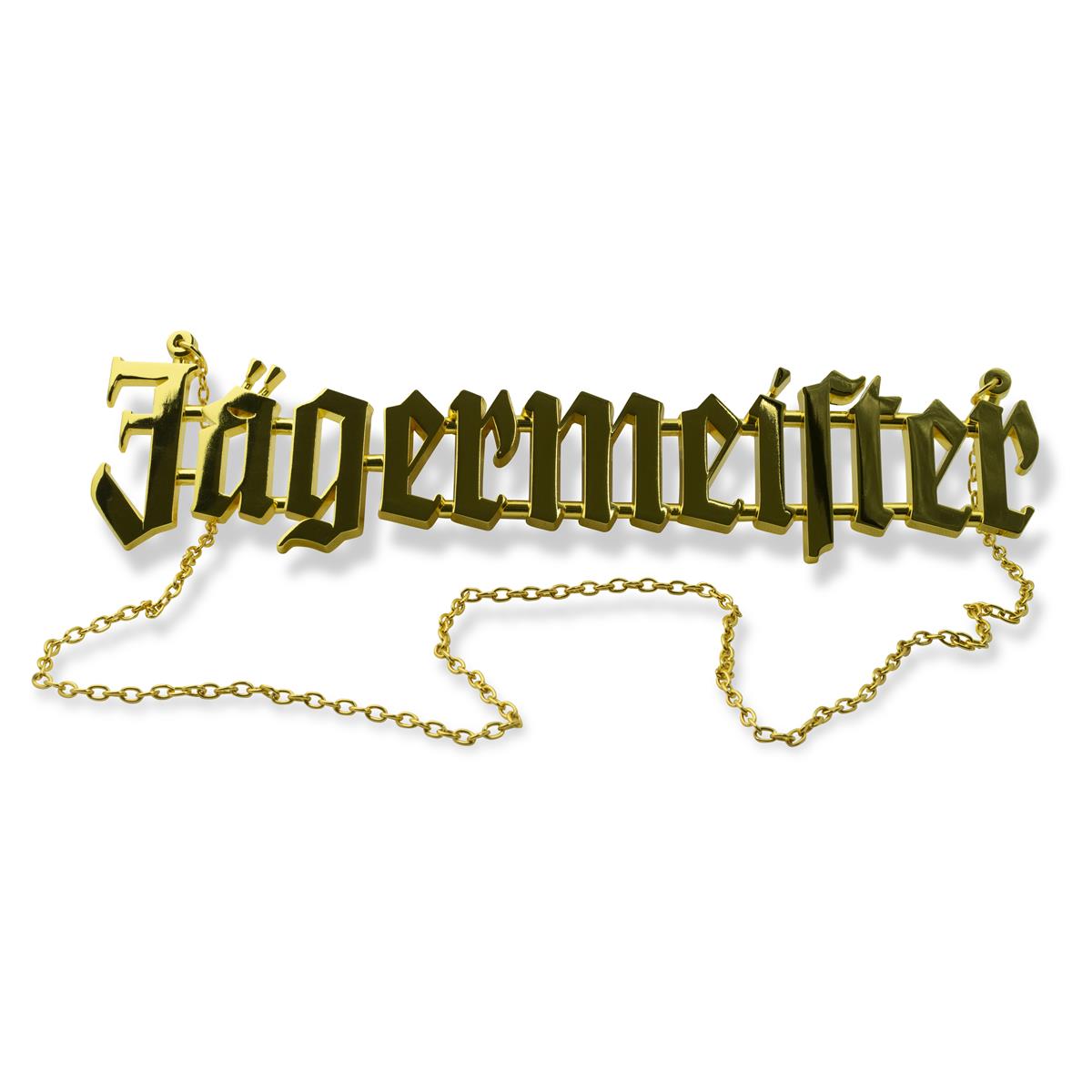 1x Jägermeister Liquore Catena d'oro XXL 27 x 7