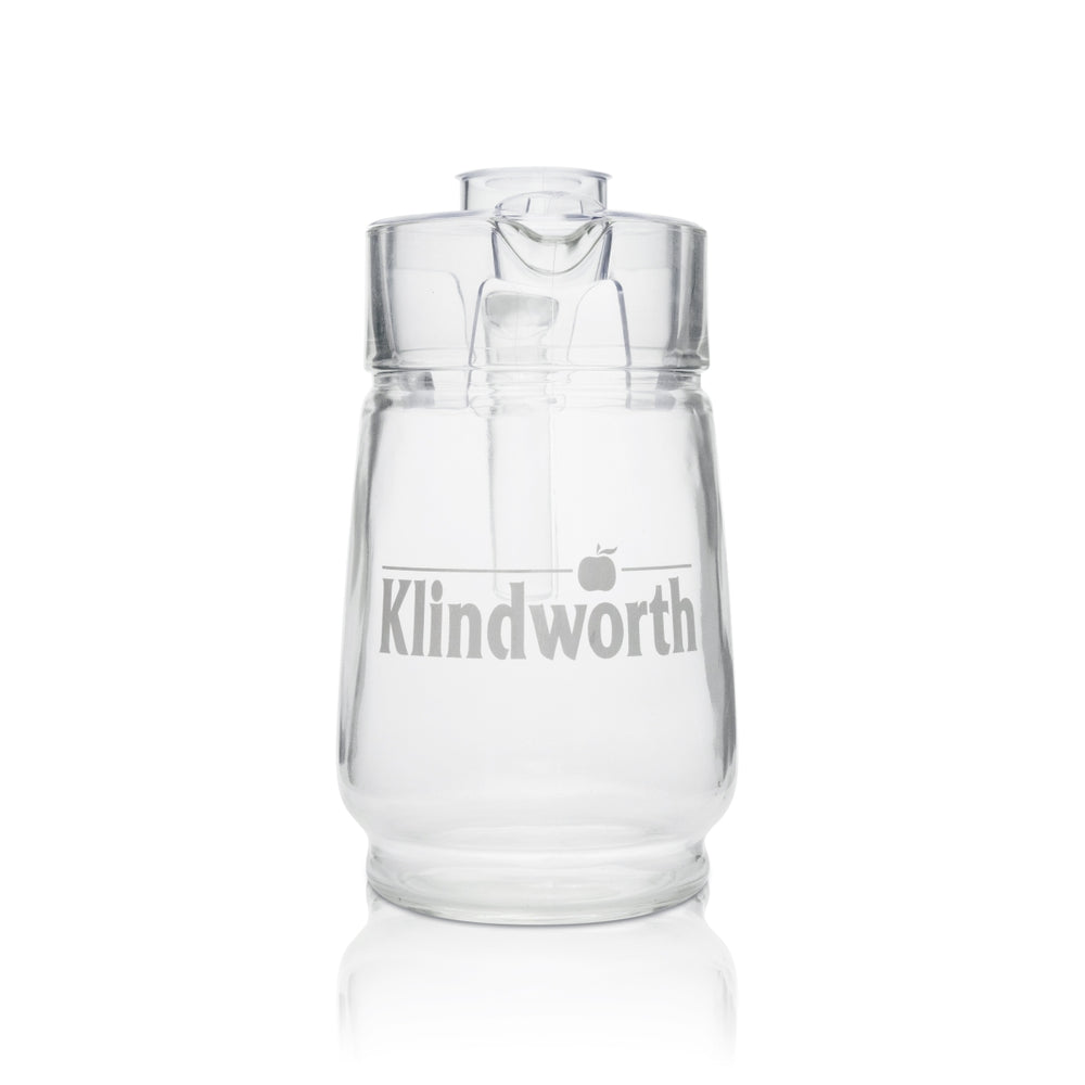 1x caraffa in vetro per bevande analcoliche Klindworth Borgonovo