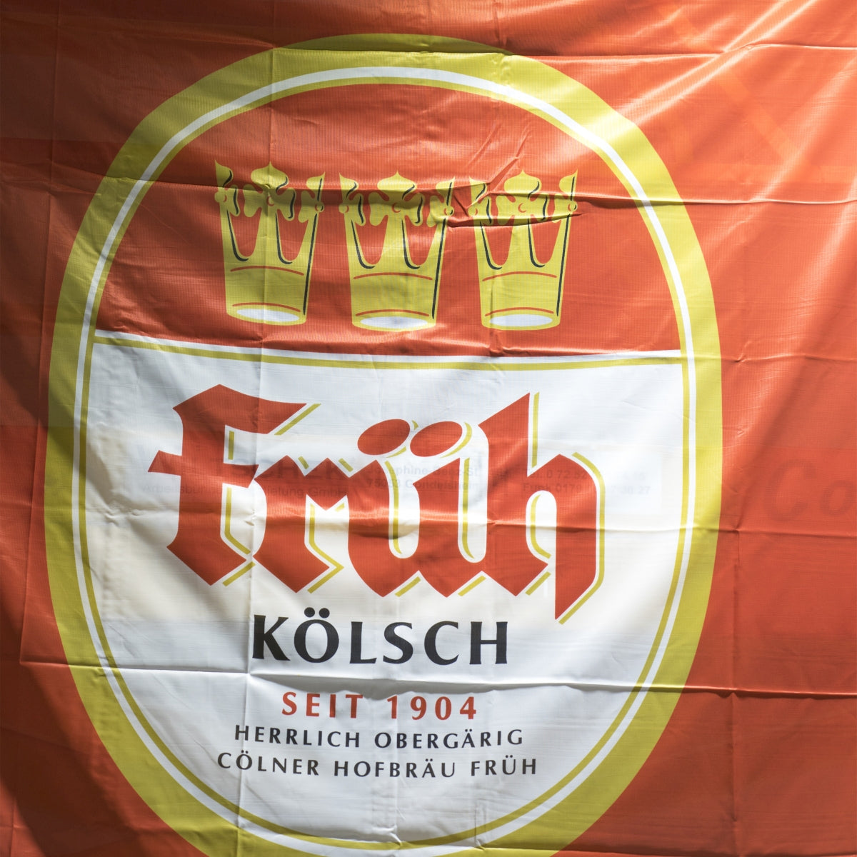 1x birra Kölsch Fahne früh rossa con fascetta dorata – Vista 2