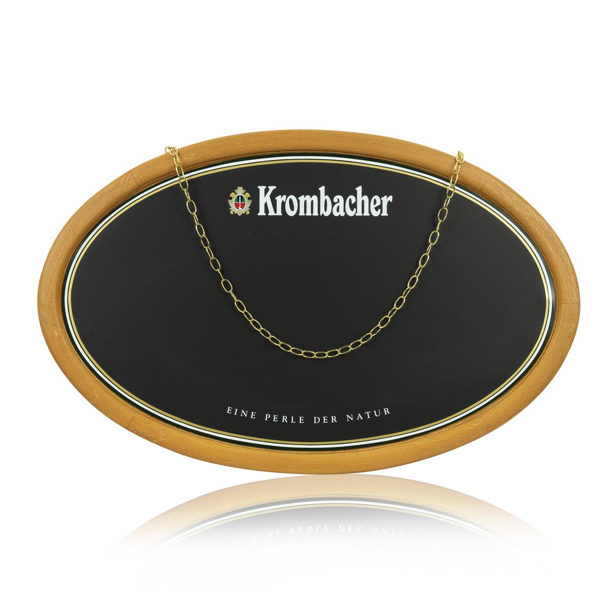 1x Birra Krombacher Tavola rotonda finto legno 75x48 – Vista 2