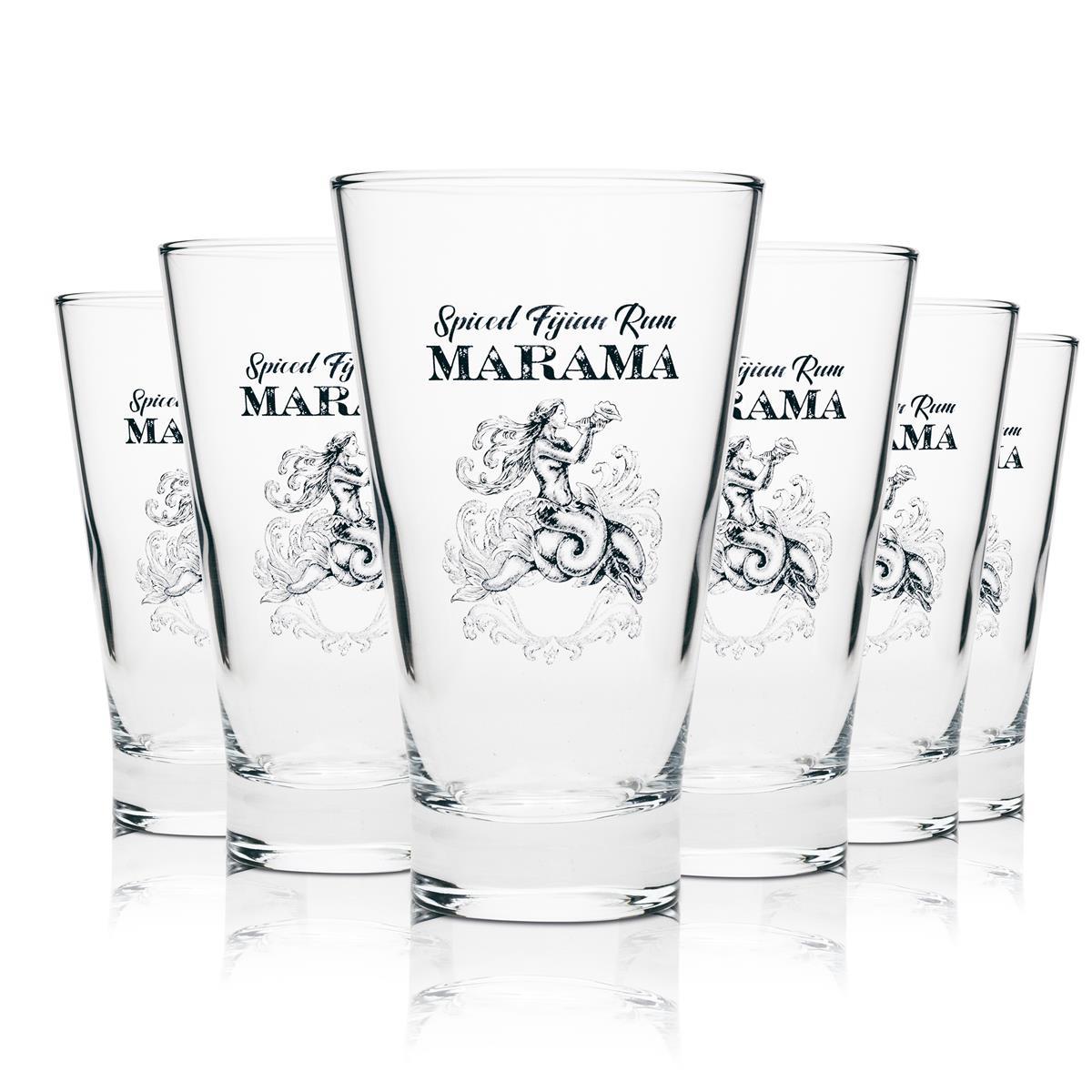 6 bicchieri da long drink Marama Rum  nuovo