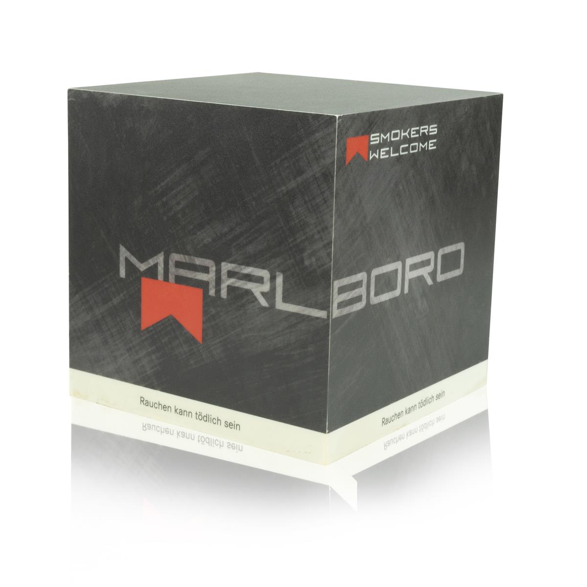 1x Marlboro sigarette LED cubo piccolo 20 x 20 x 20