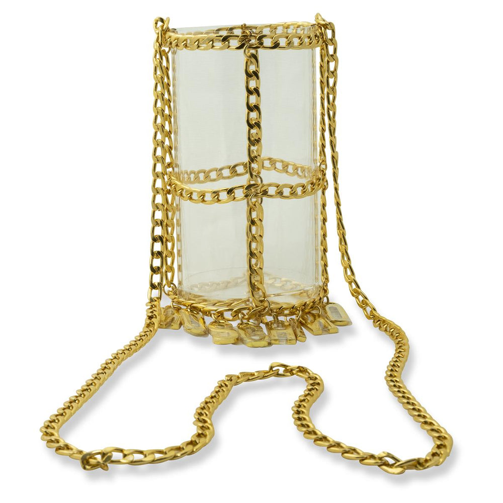 1x Moschino  Scatola con catena dorata