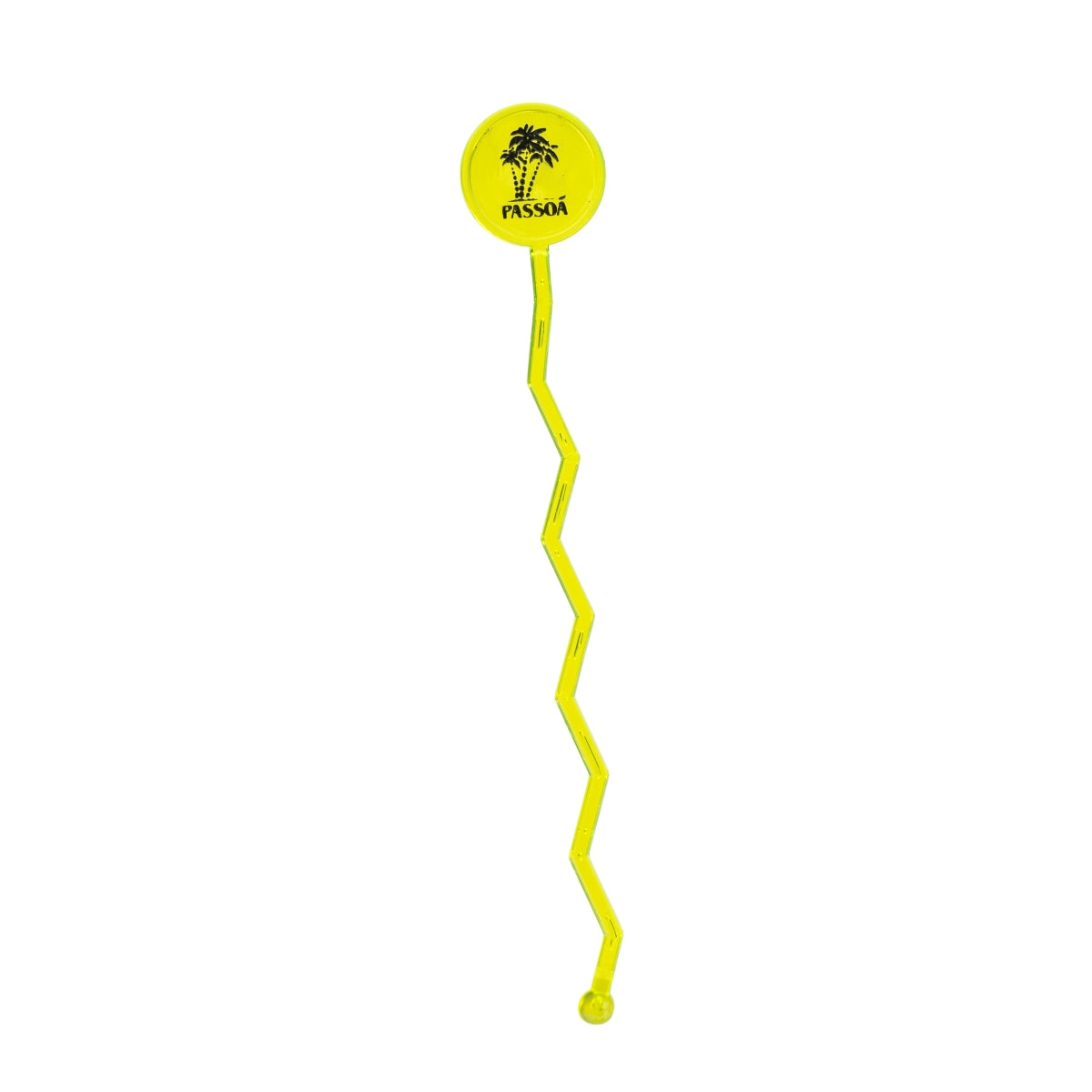 1x Passoa Liquore Stirrer Giallo neon con logo