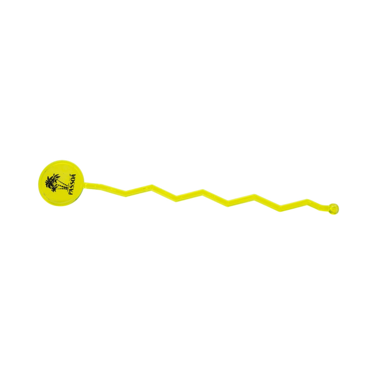 1x Passoa Liquore Stirrer Giallo neon con logo – Vista 2