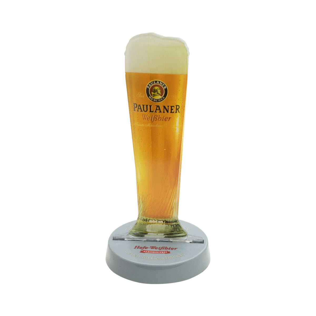1x espositore da tavolo Paulaner Birra bianca senza alcool