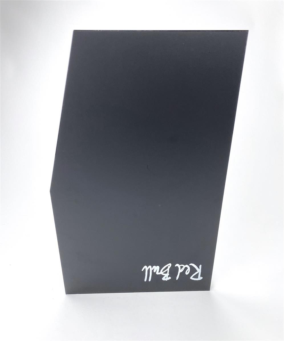 1x Lavagna Red Bull Energy 36x23 cm nera con supporto per lattine – Vista 4