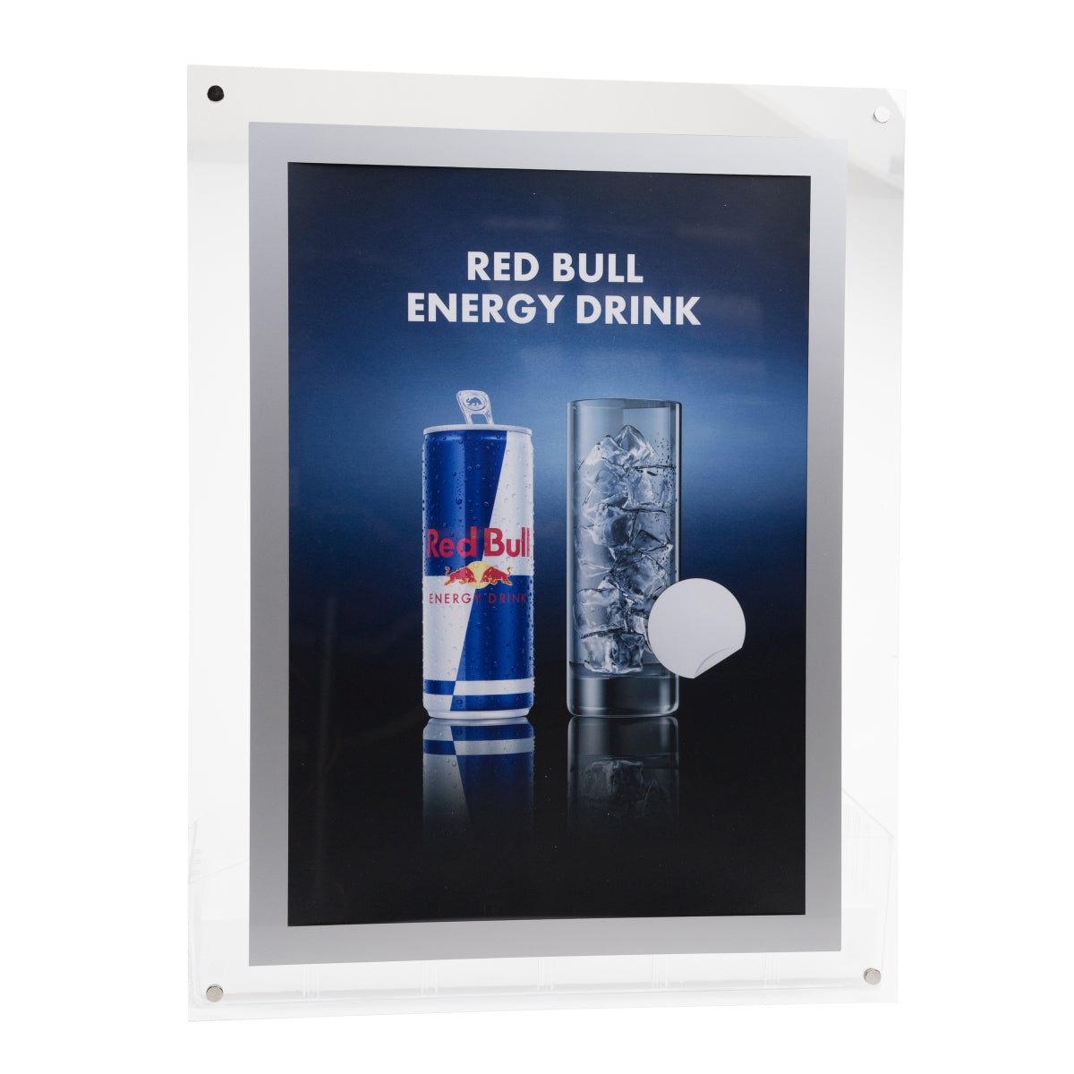 1x Red Bull Energy Tavola DIN A3 NON LED Poster Frame incl. 2 poster