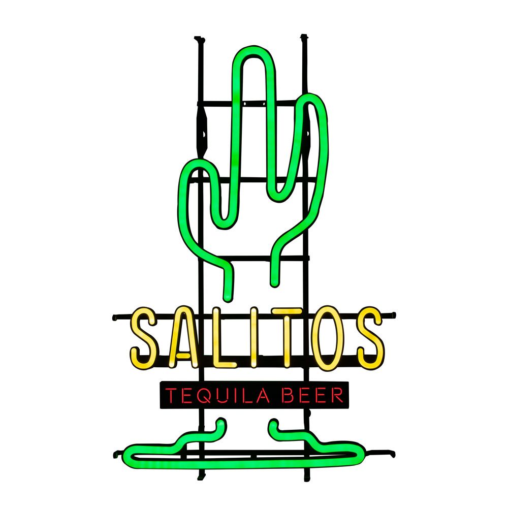 Insegna luminosa Salito LED Neon Sign Cactus Indoor Dimmerabile Display Decorativo – Vista 2
