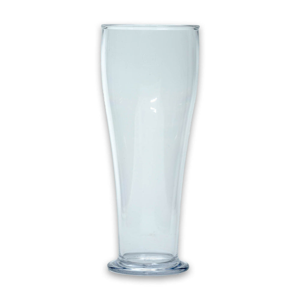 1x bicchiere Schorm  in plastica rigida riutilizzabile, vetro di frumento, 0,5