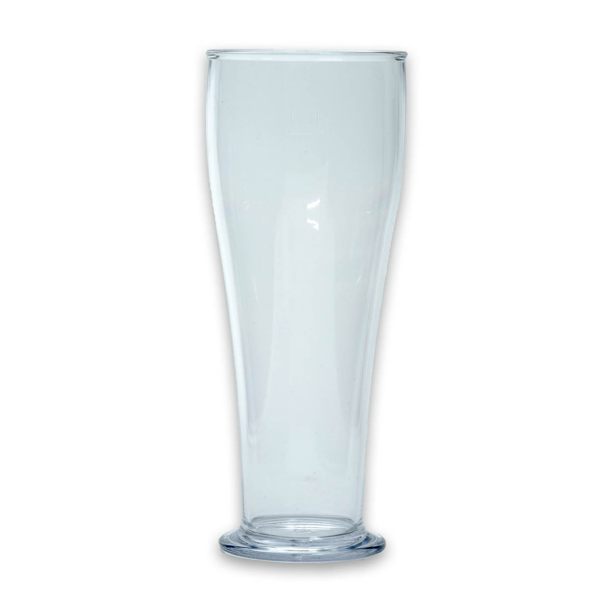 1x bicchiere Schorm  in plastica rigida riutilizzabile, vetro di frumento, 0,5