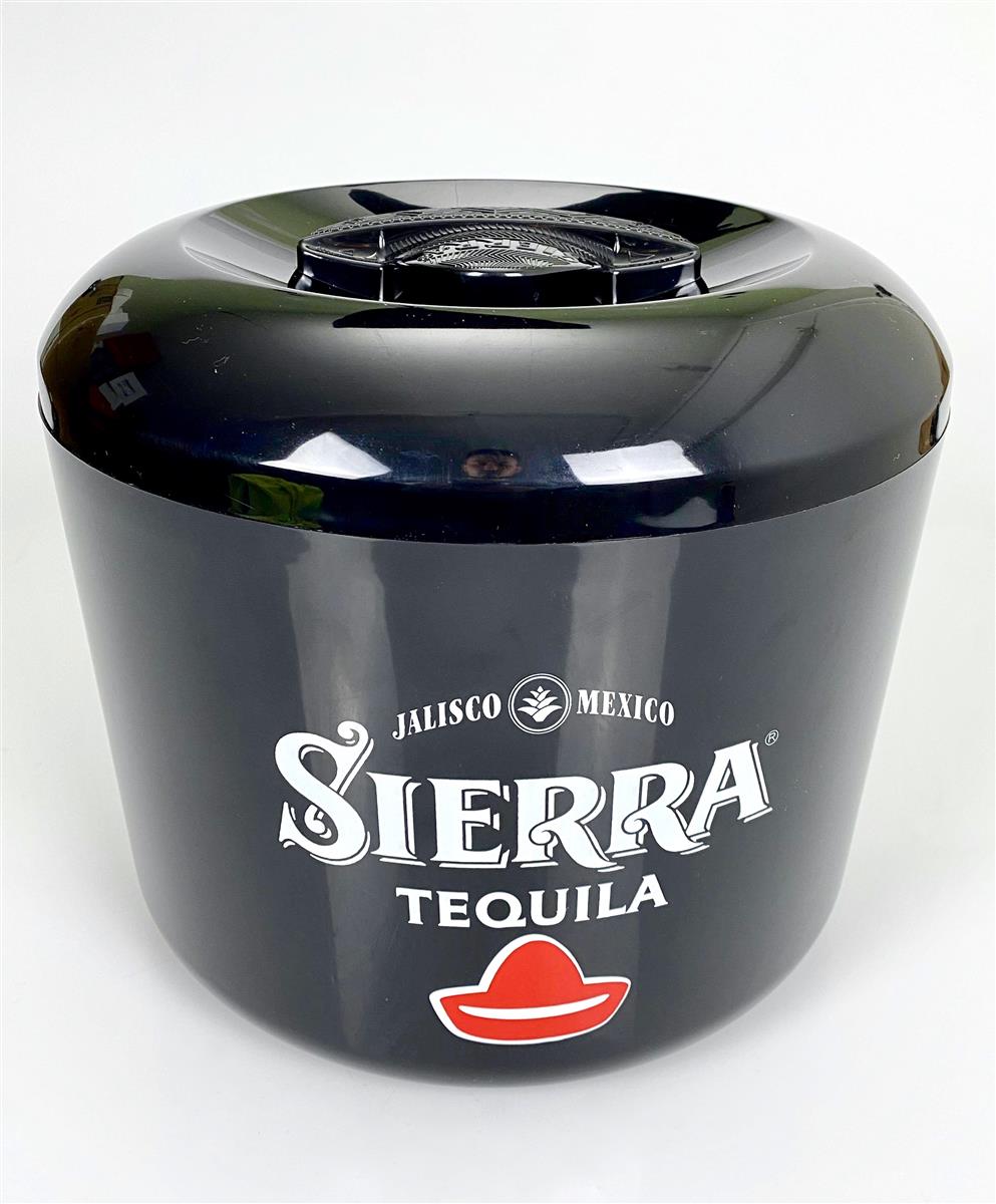 1x Sierra Tequila Cooler ghiacciaia nera 10 l