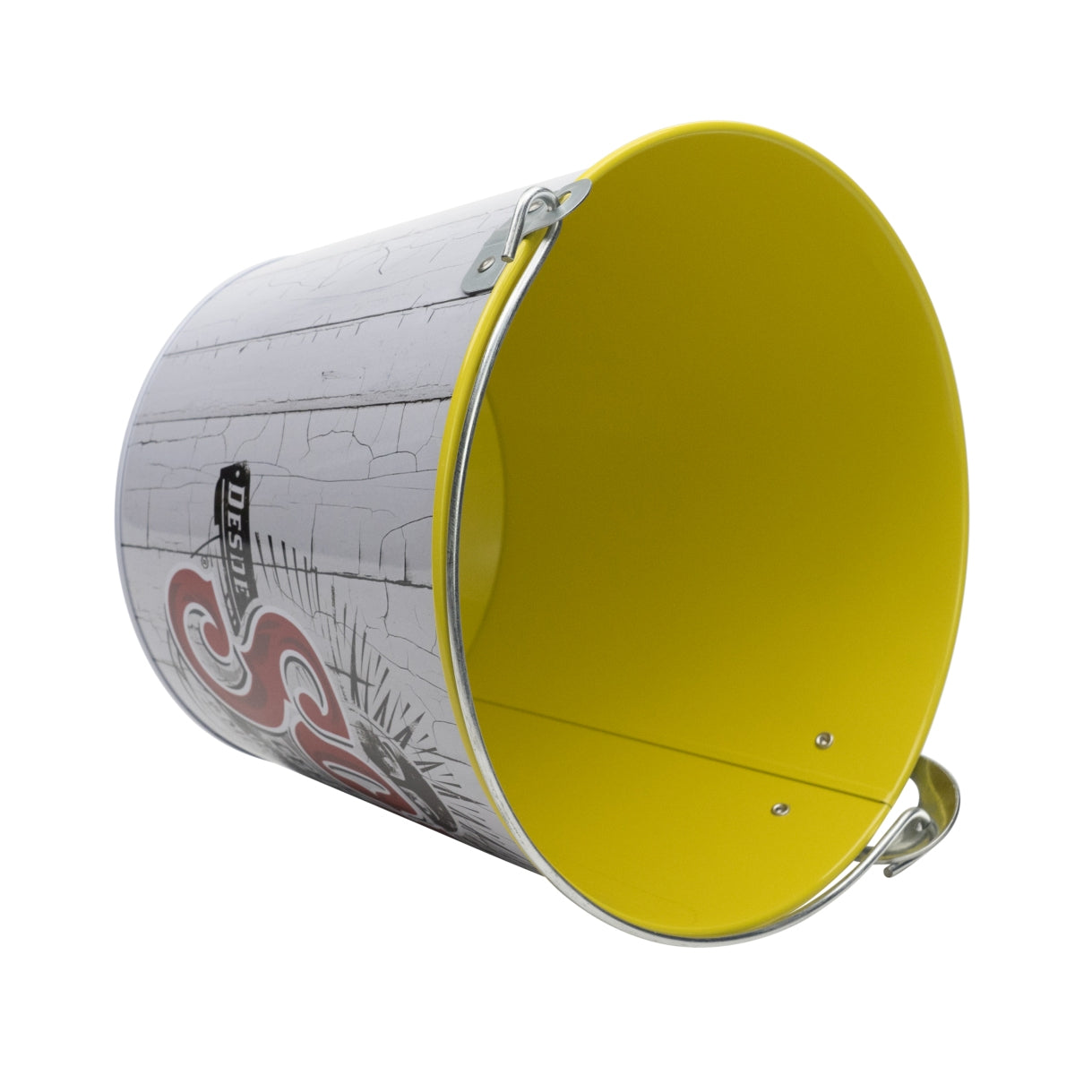 1x Sol Bier Cooler Secchiello 5l grigio/giallo – Vista 3